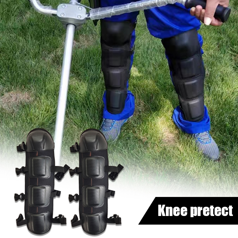 Knee Guard Hard - 2Pcs Black Leg Protector With Hard