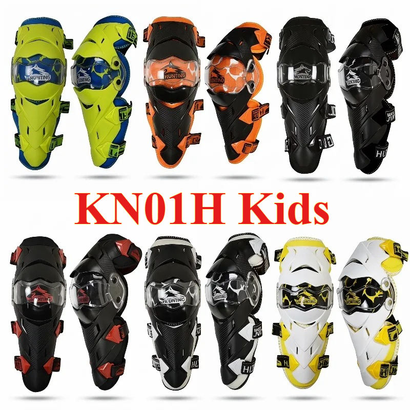 Knee Guard Hard - KN01H Kids Youth Motorcycle Off-road Knee