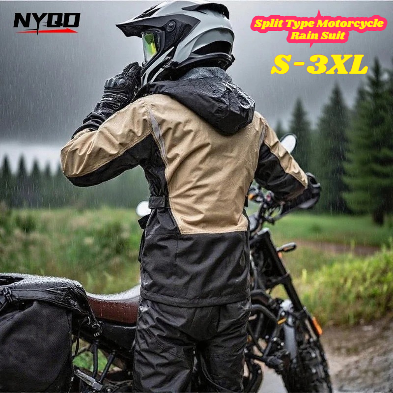Motorcycle Gear Full Suit - Split Type Motorcycle Rain Suit Full