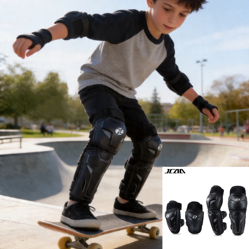 Knee Guard Hard - JCAA Children Knee Elbow Guards Hard