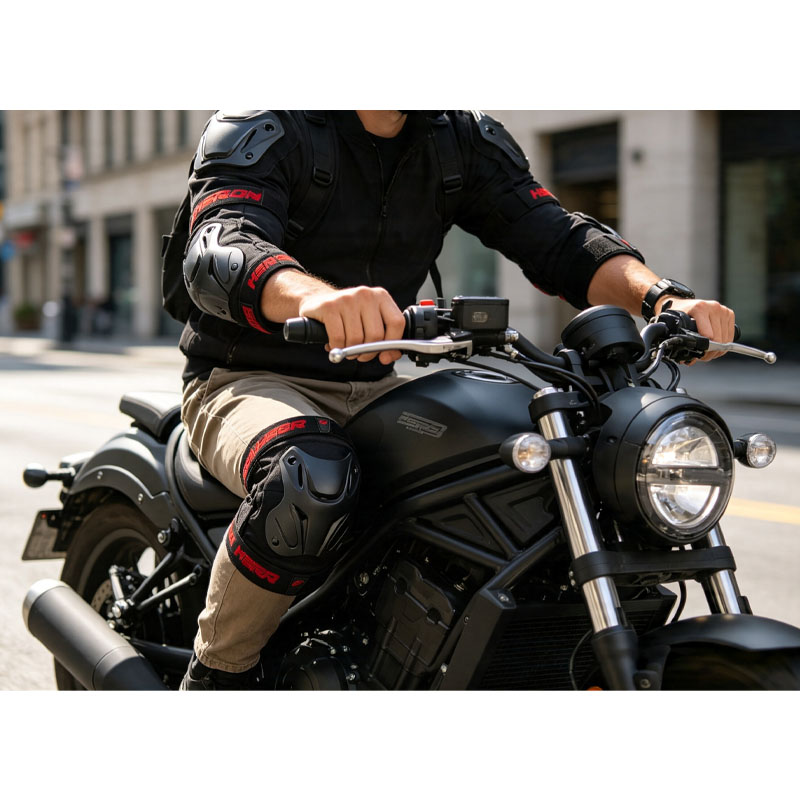 Knee Guard Hard - Anti-Fall Wear Resistant Motocross Knee Elbow