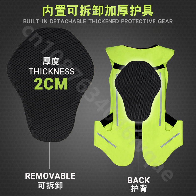 Motorcycle Rider Protective Ve - Motorcycle Gear With Airbag ulasan dan harga