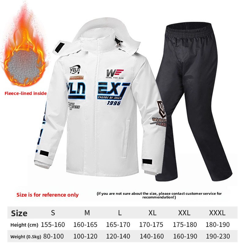 Men's Motorcycle Raincoat Suit - Motorcycle Gear Full Suit ulasan dan harga