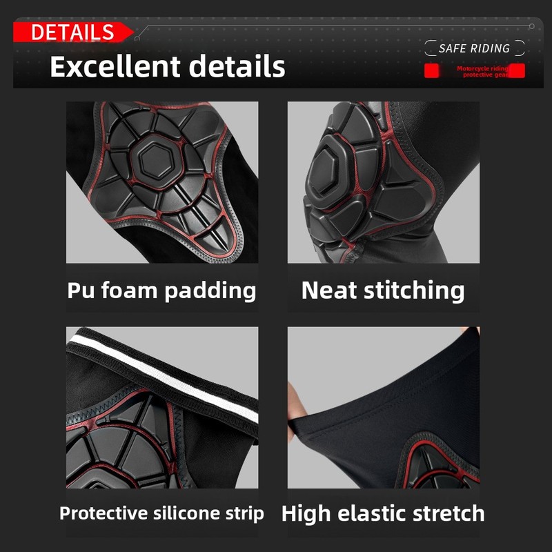 motorcycle knee and elbow prot - Motorcycle Gear For Summer ulasan dan harga