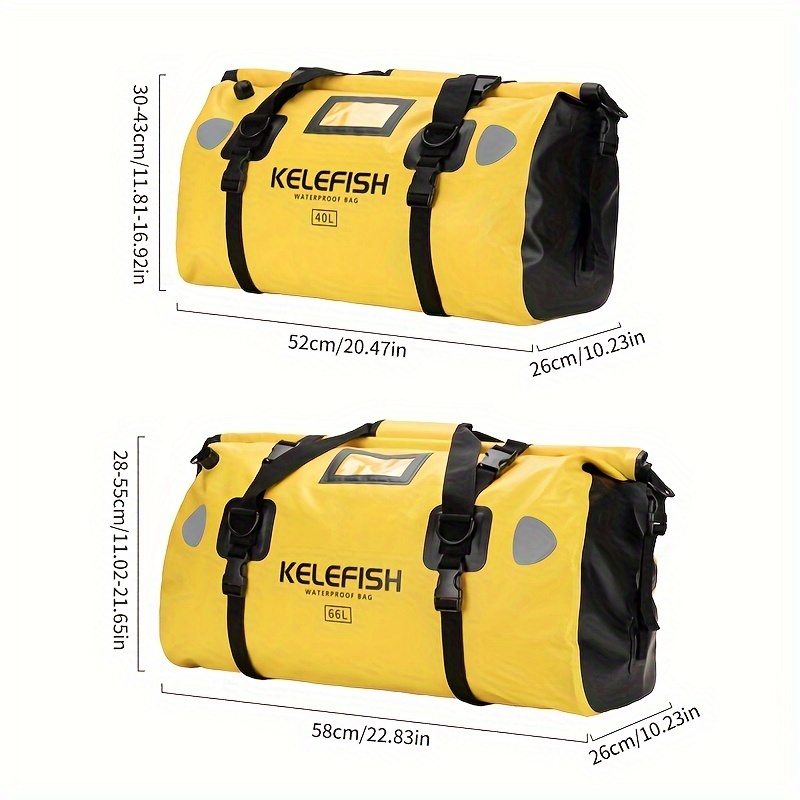 Waterproof Dry Duffel Bag Moto - Motorcycle Gear With Airbag ulasan dan harga