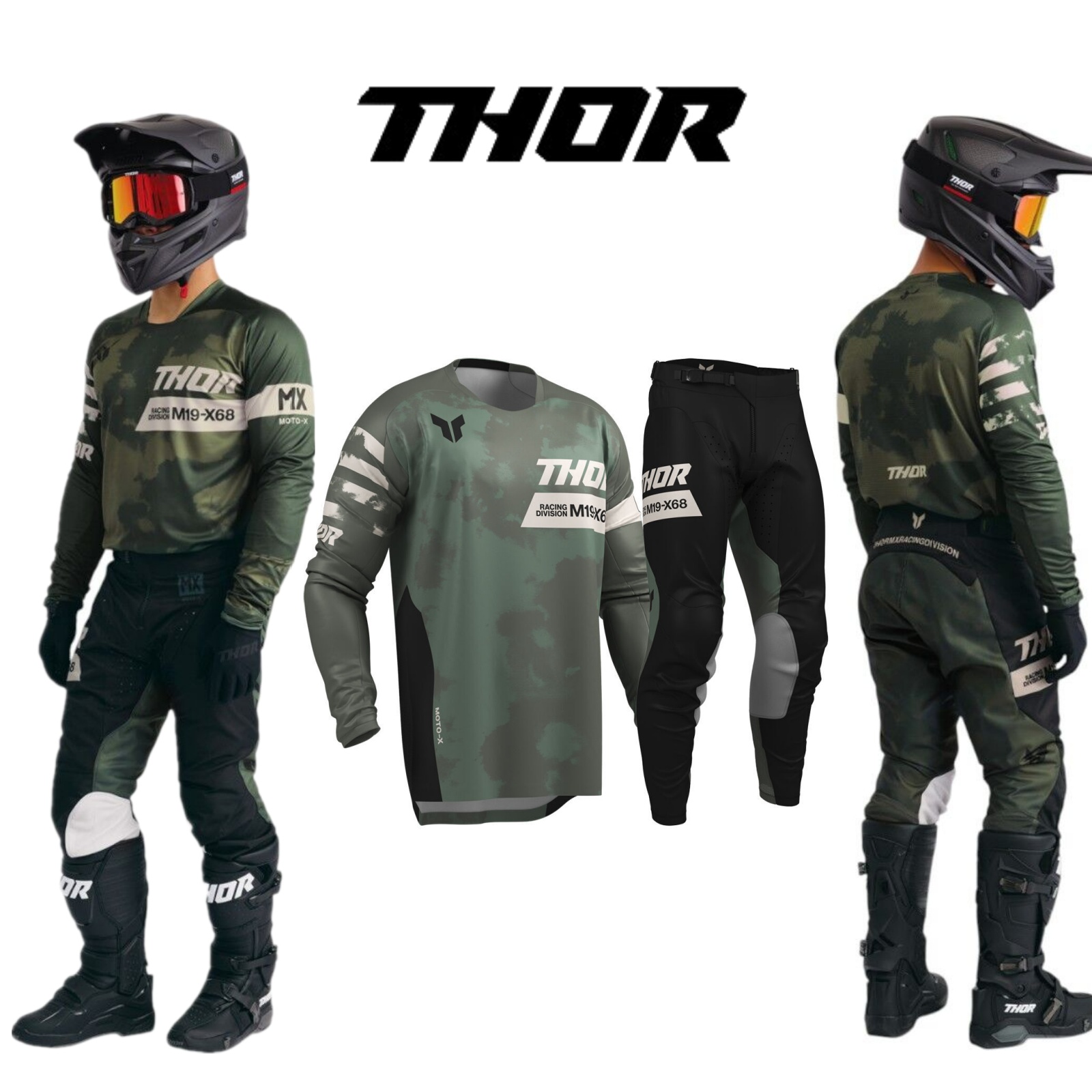 Motocross Gear Set Top Off Roa - Motorcycle Gear On Sale ulasan dan harga