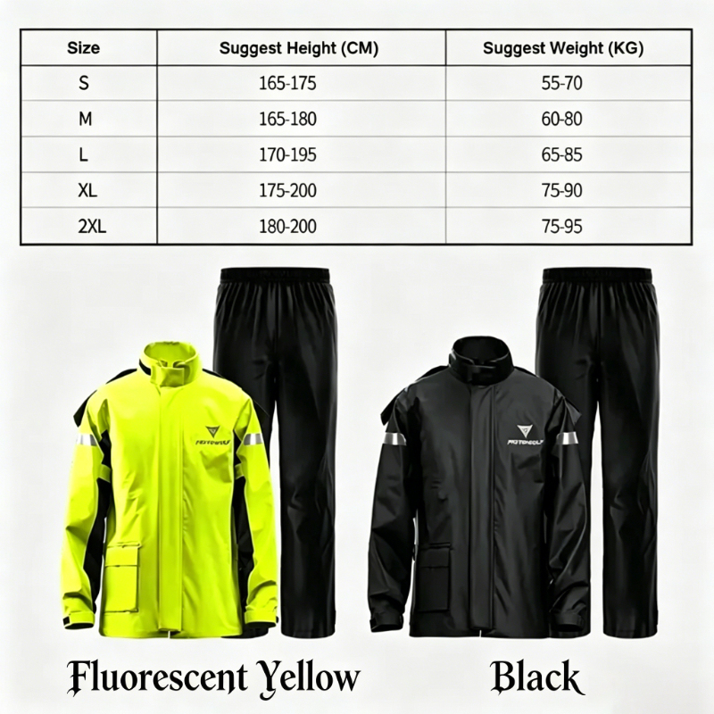Men Full Body Motorcycle Rain  - Motorcycle Gear Full Suit ulasan dan harga