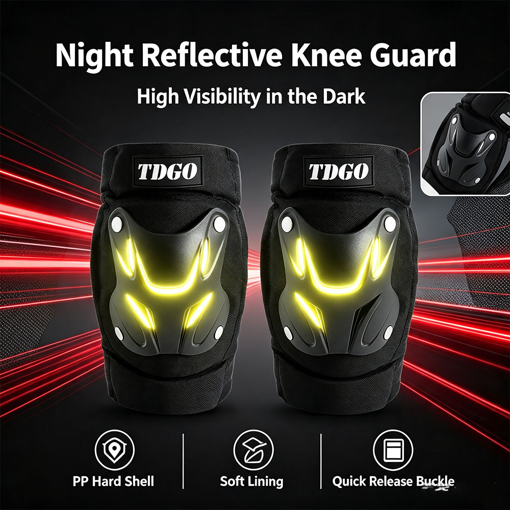 Motorcycle Knee Pads PP Hard S - Knee Guard Hard ulasan dan harga