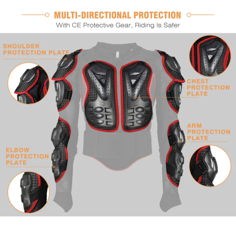Motocross protector armor moto - Motorcycle Gear Full Suit ulasan dan harga
