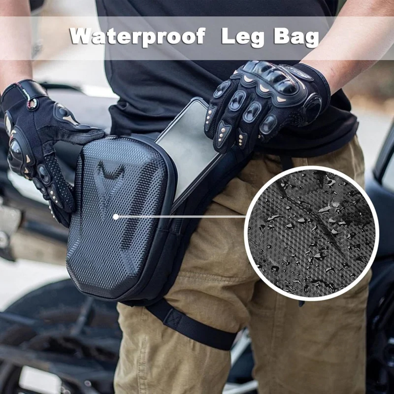 Waterproof Drop Thigh Bag Moto - Motorcycle Gear Companies ulasan dan harga