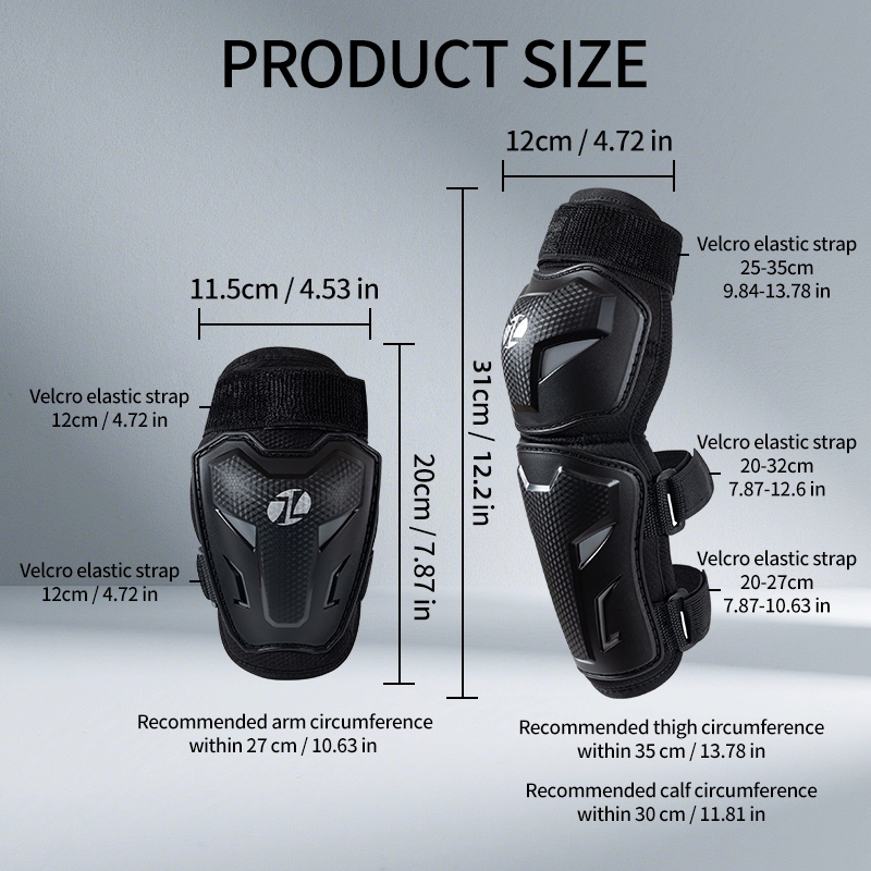 JCAA Children Knee Elbow Guard - Knee Guard Hard ulasan dan harga