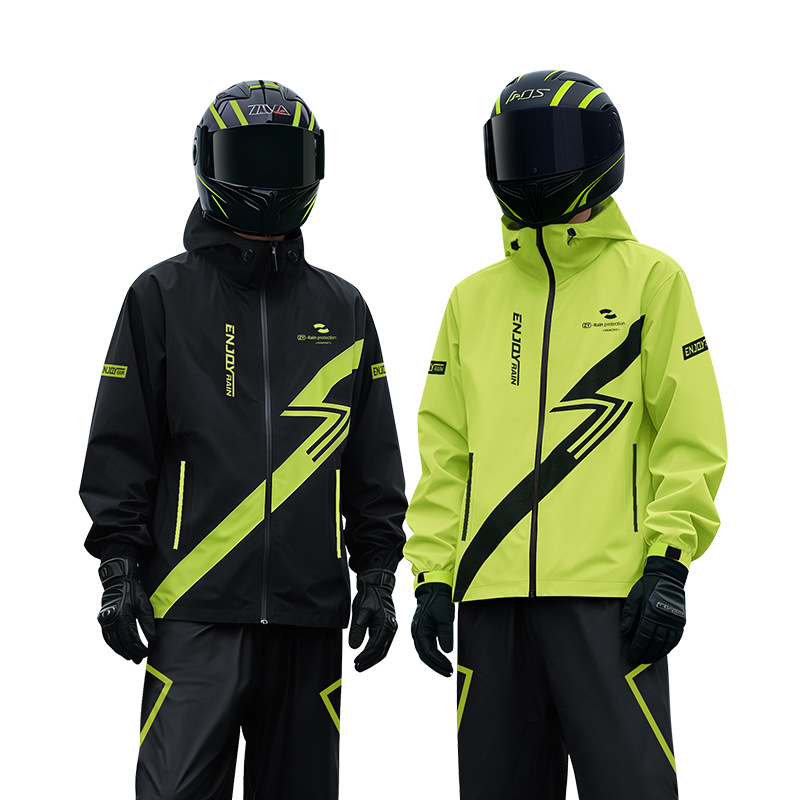 Thick Raincoat and Rainpants S - Motorcycle Gear Full Suit ulasan dan harga