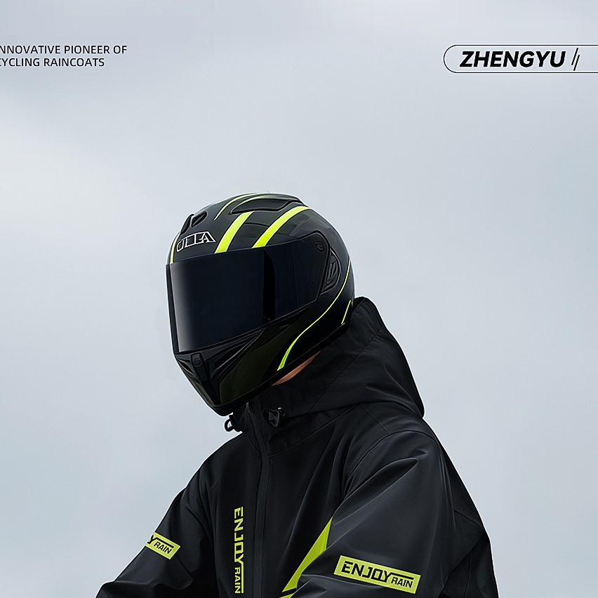 Thick Raincoat and Rainpants S - Motorcycle Gear Full Suit ulasan dan harga