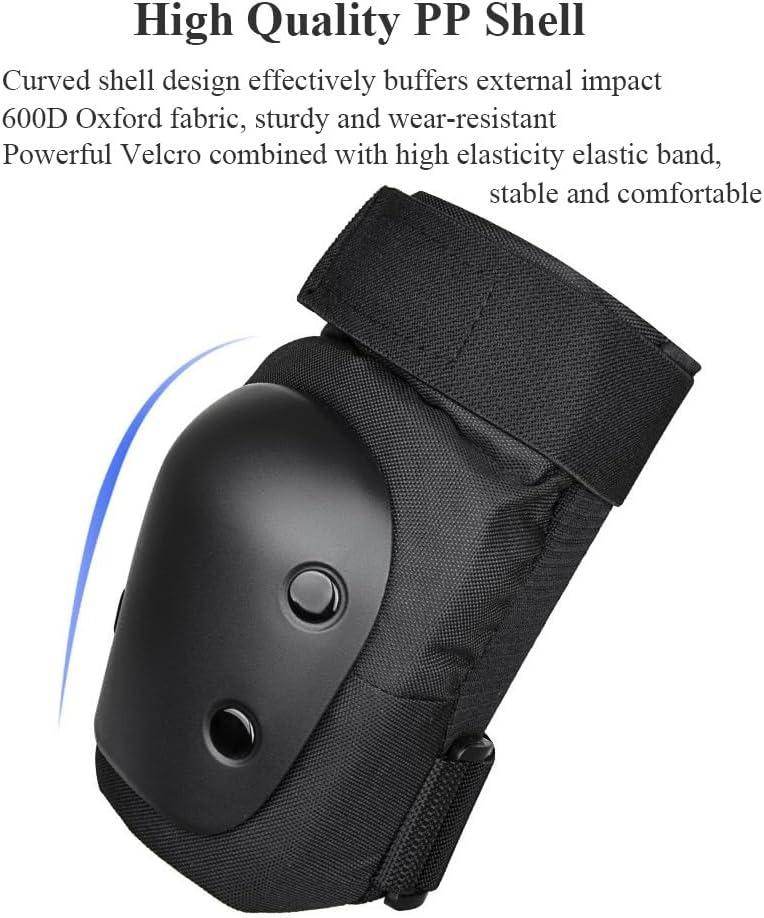 Roller Skating Protective Gear - Knee Guard Hard ulasan dan harga