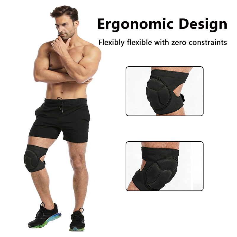 SSUNTAK Thickened Anti-Collisi - Knee Guard Hard ulasan dan harga