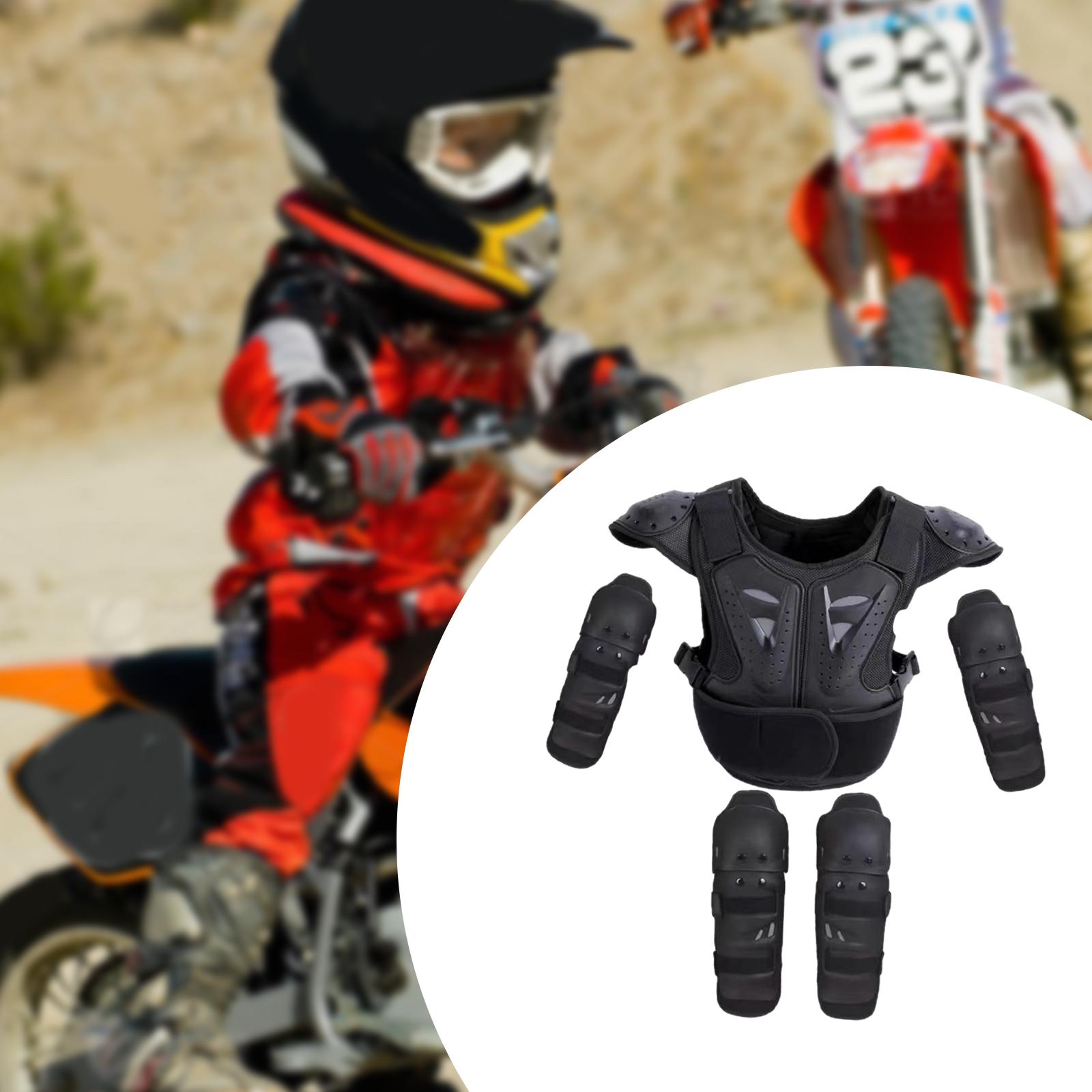 Kids Motorcycle Protective Sui - Motorcycle Gear Full Suit ulasan dan harga