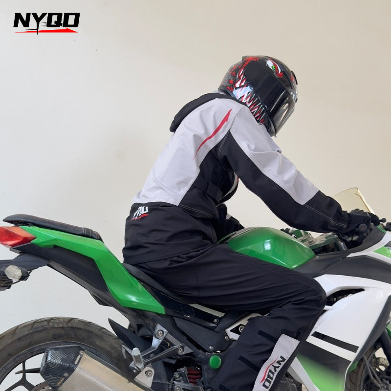 Motorcycle Rain Suit Waterproo - Motorcycle Gear Full Suit ulasan dan harga