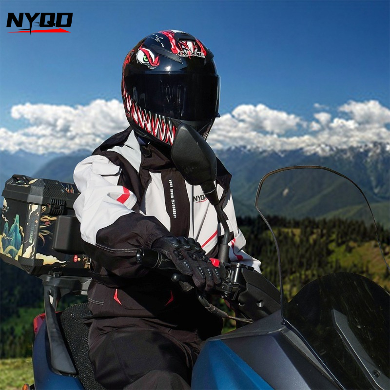 Motorcycle Rain Suit Waterproo - Motorcycle Gear Full Suit ulasan dan harga