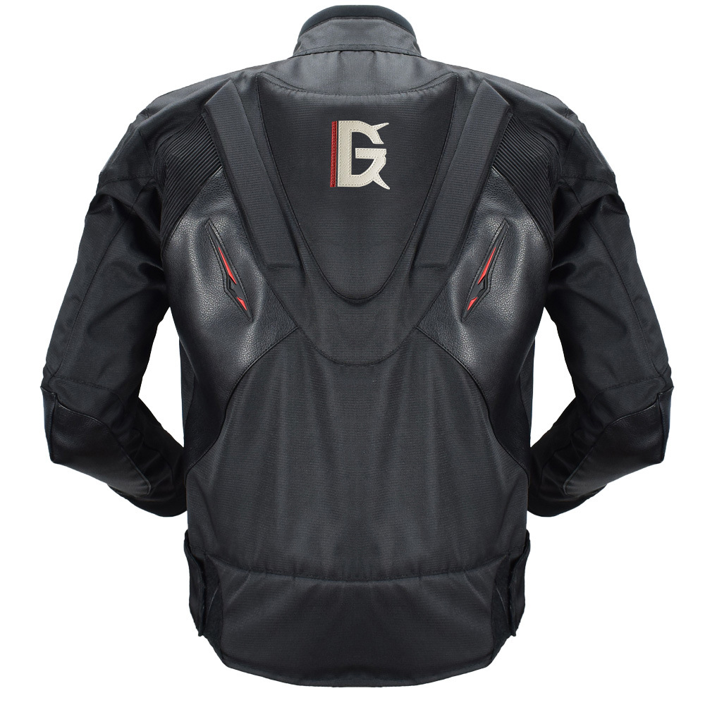 Motorcycle Racing Suit Set wit - Motorcycle Gear With Airbag ulasan dan harga