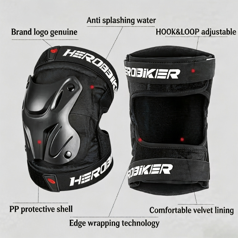 Anti-Fall Wear Resistant Motoc - Knee Guard Hard ulasan dan harga