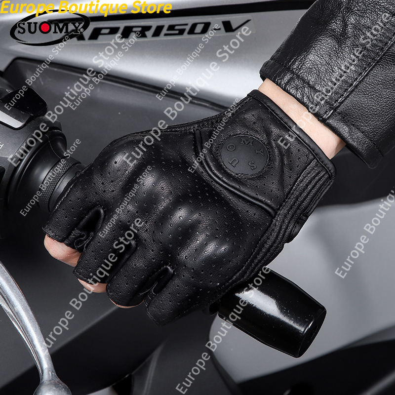 Half Finger Motorcycle Gloves  - Motorcycle Gear For Summer ulasan dan harga