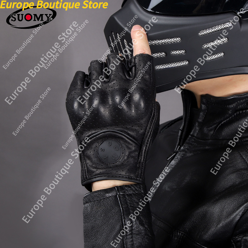Half Finger Motorcycle Gloves  - Motorcycle Gear For Summer ulasan dan harga
